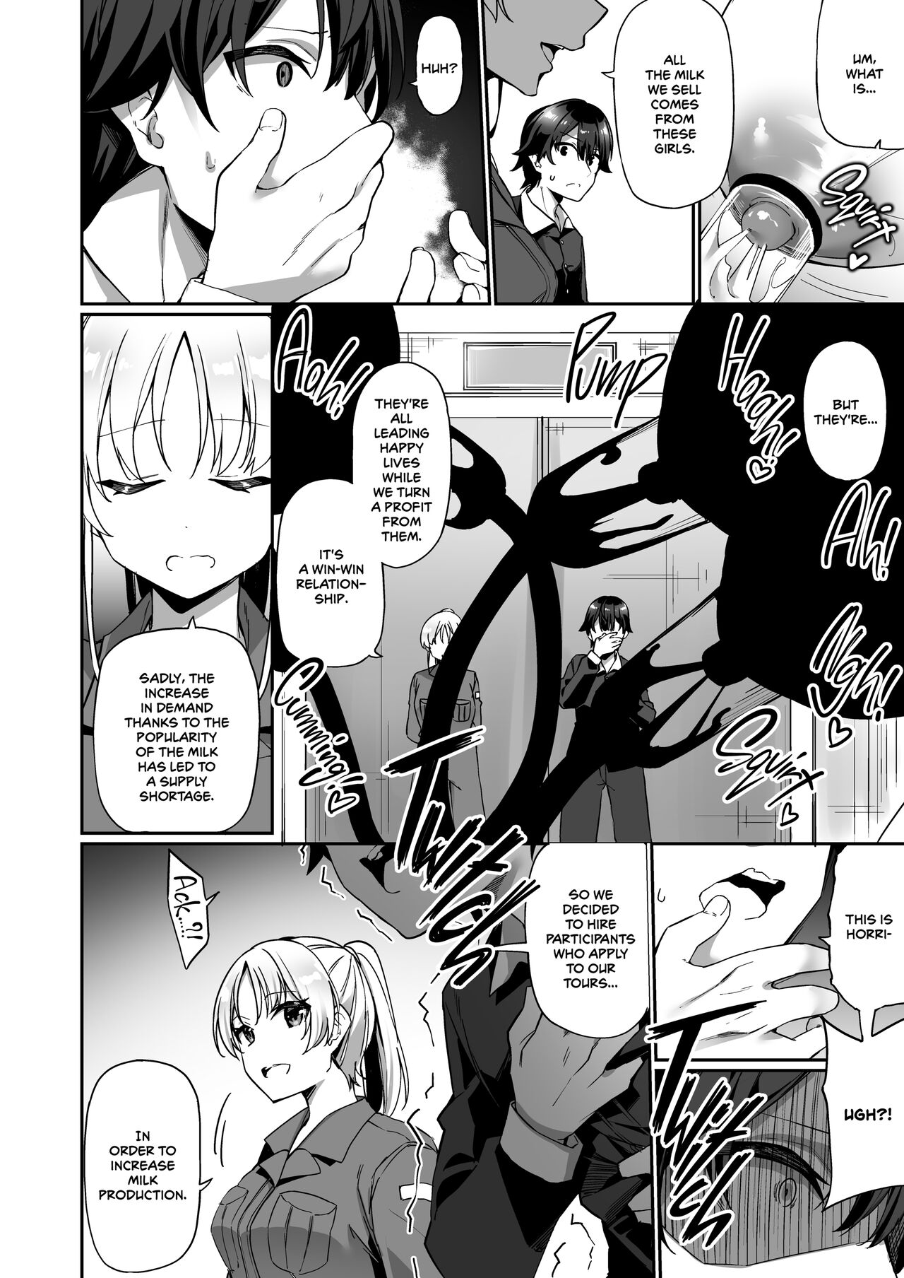 TS Sakunyuu Ikimakuri Seikatsu! | Gender Swap Milking Life! page 5 full
