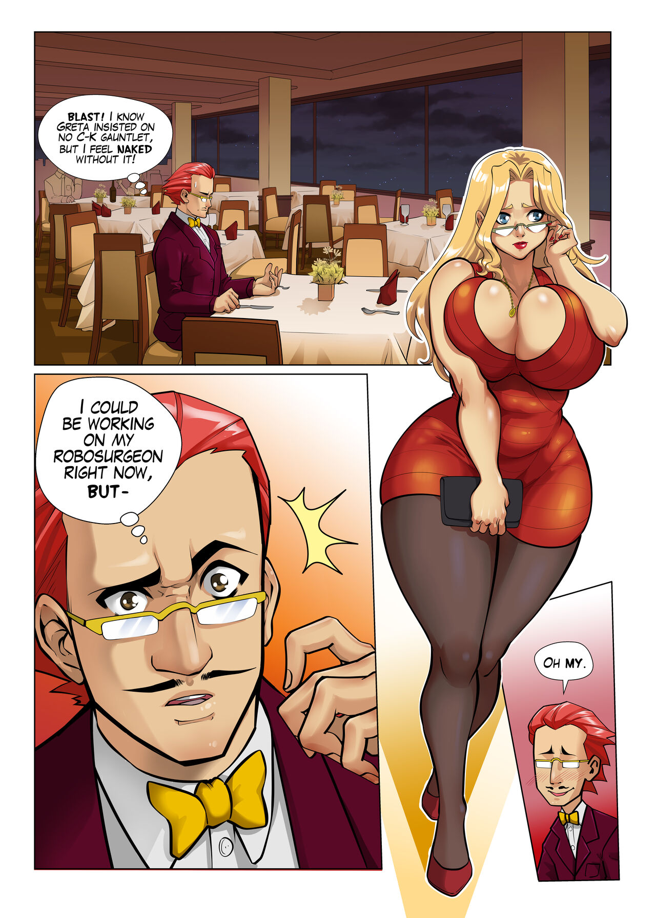 GG X Dr. U Issue 2 page 4 full