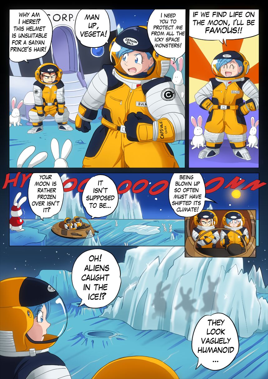 Bulma Doujinshi page 3 full