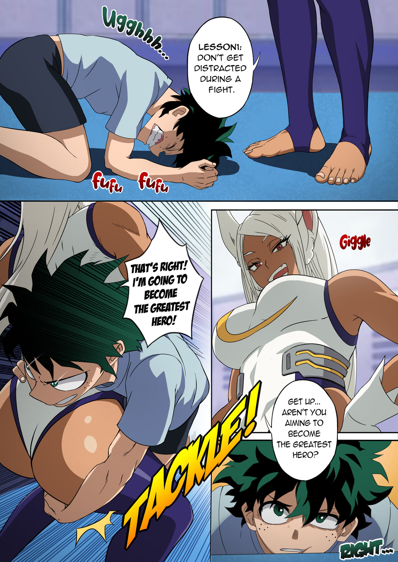 Mirko's Special Training page 6 full