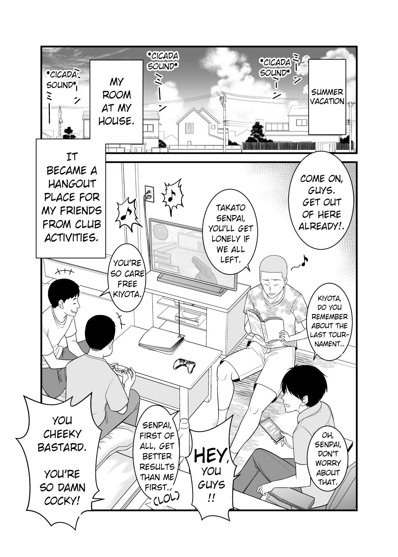 My mother who gets angry easily was NTR'd by an annoying DQN junior page 2 full