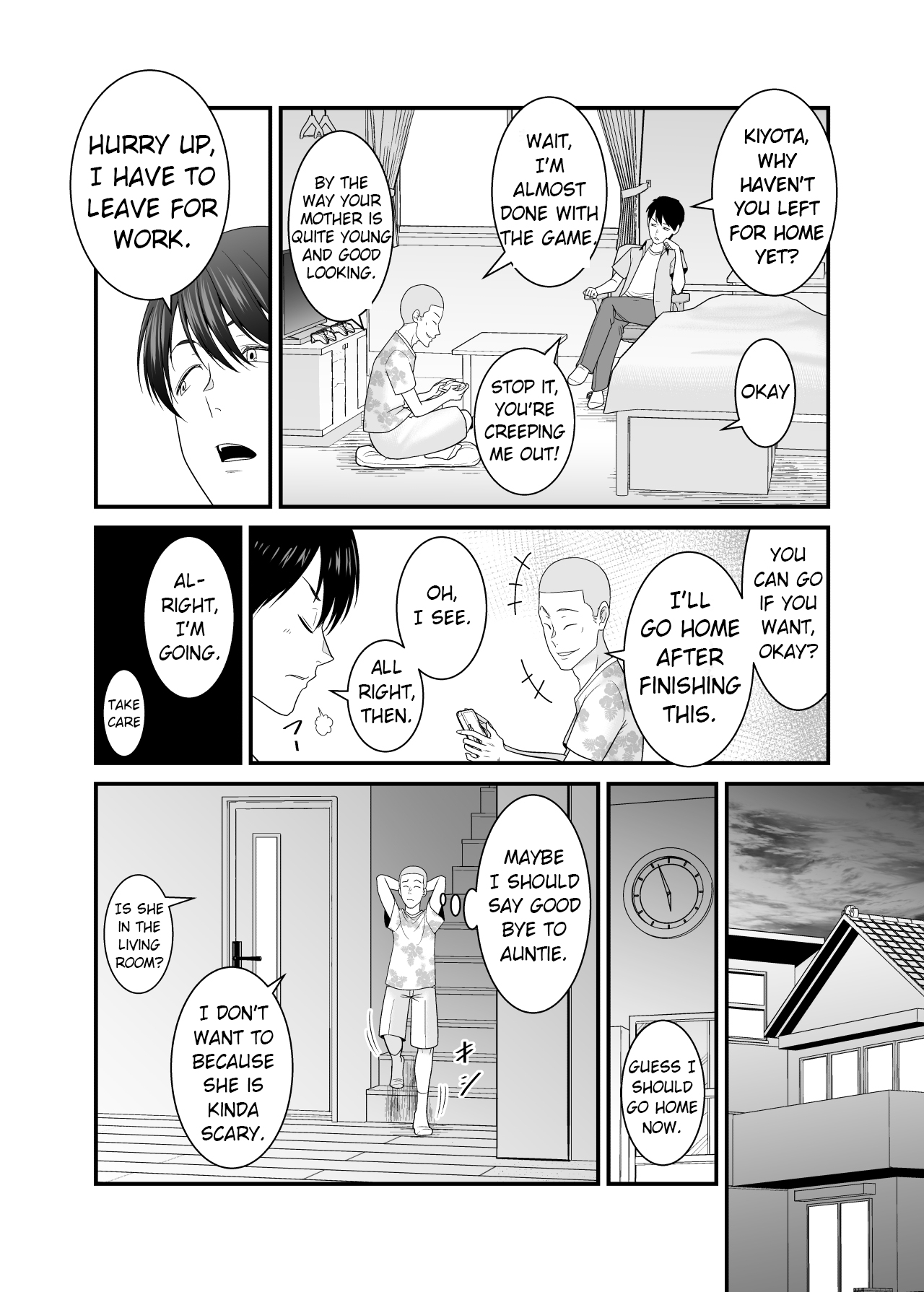 My mother who gets angry easily was NTR'd by an annoying DQN junior page 7 full