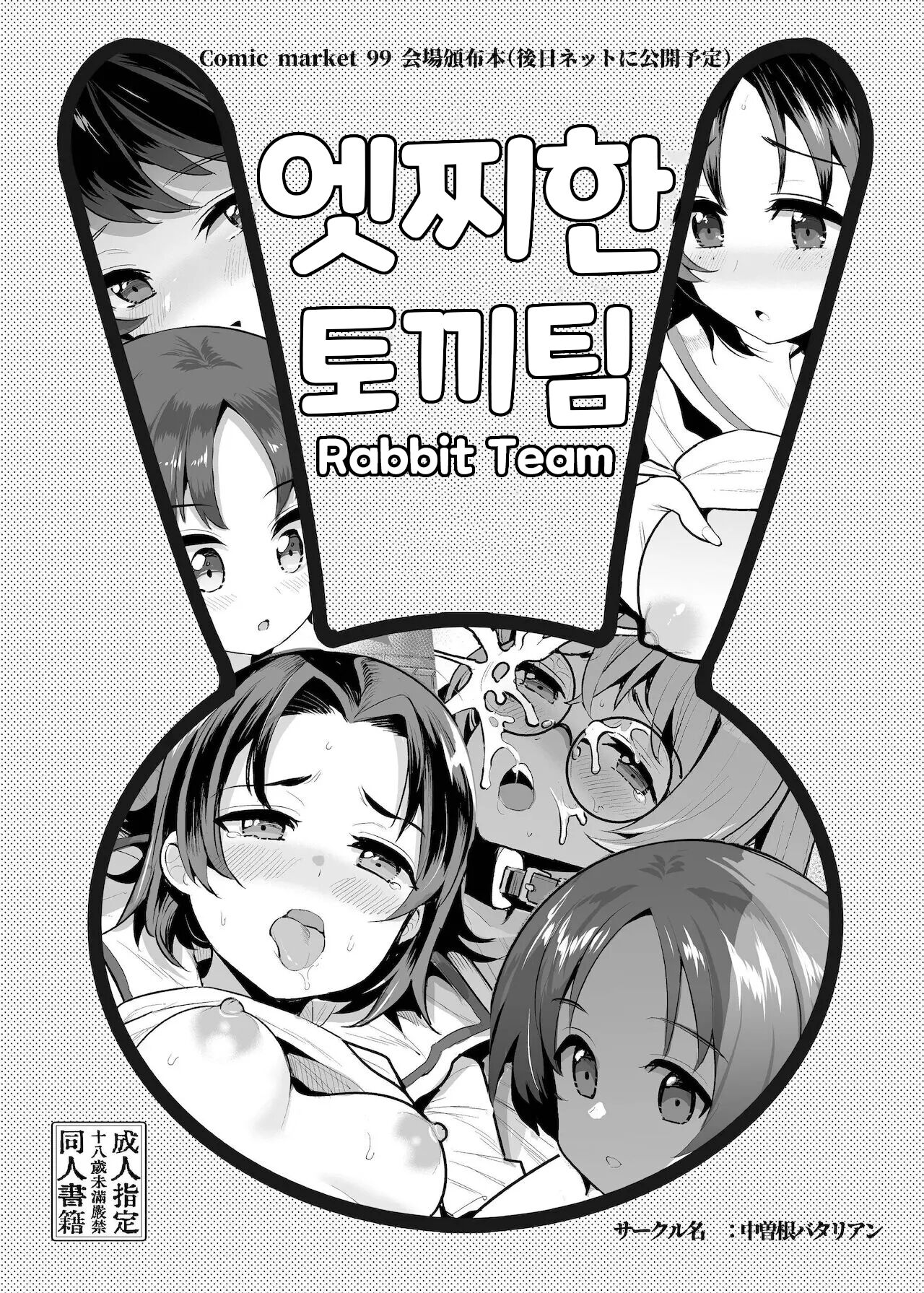 Ecchi na Usagi-san Team | 엣찌한 토끼팀 page 1 full