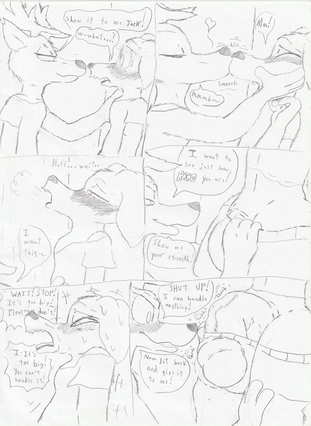 Jack x Louis, Dog Boy NUT, &amp; Dog Boy Struggles page 1 full