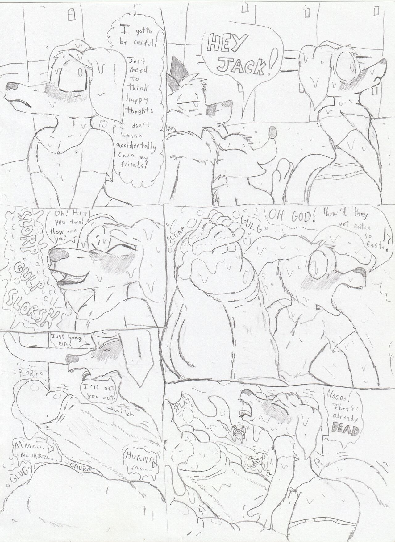 Jack x Louis, Dog Boy NUT, &amp; Dog Boy Struggles page 5 full