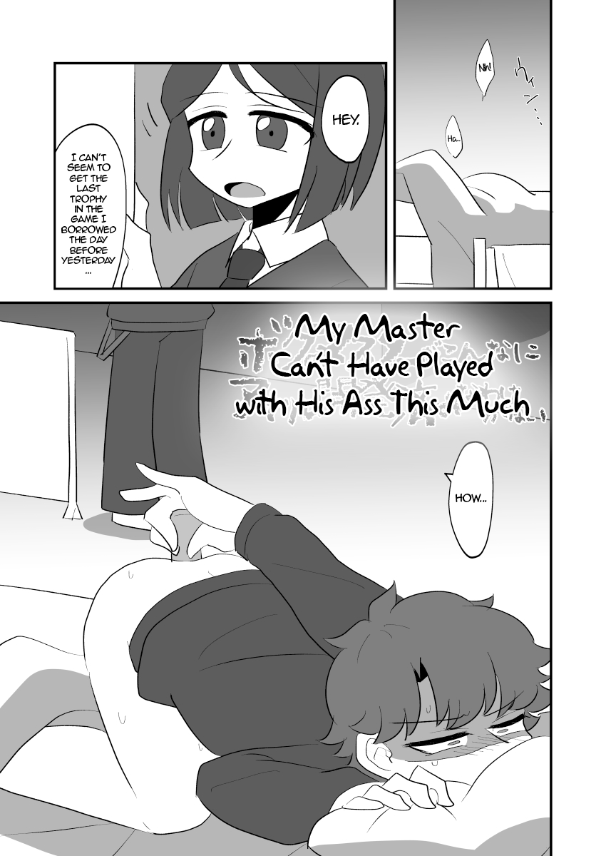 Boku no Master ga Konna ni Anal Kaihatsu-zumi na Wake ga Nai | My Master Can't Have Played with His Ass This Much page 3 full