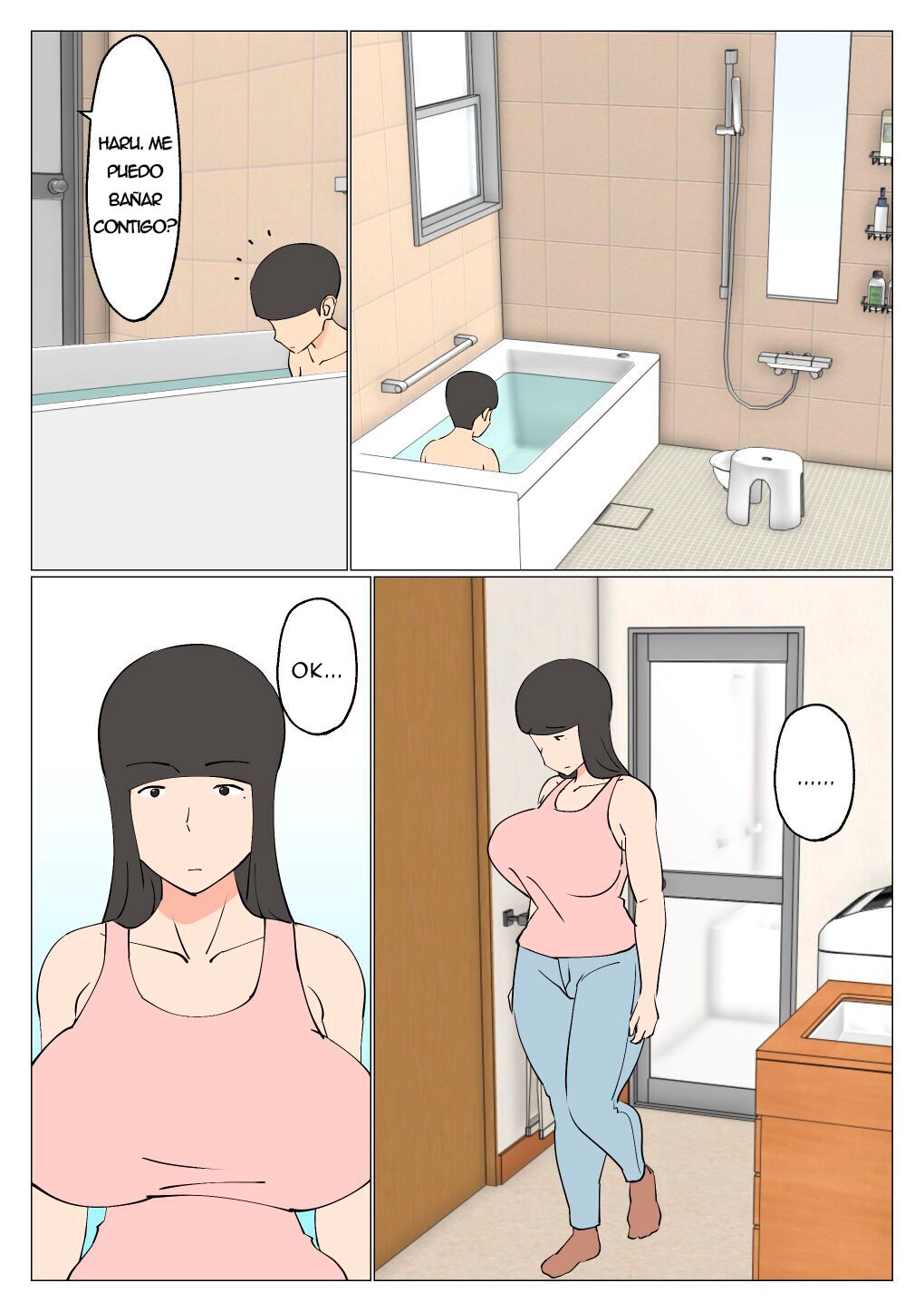 Musuko ni Ushi Chikubi Mirarechatte | Mi hijo ha visto mis pezones de vaca page 6 full