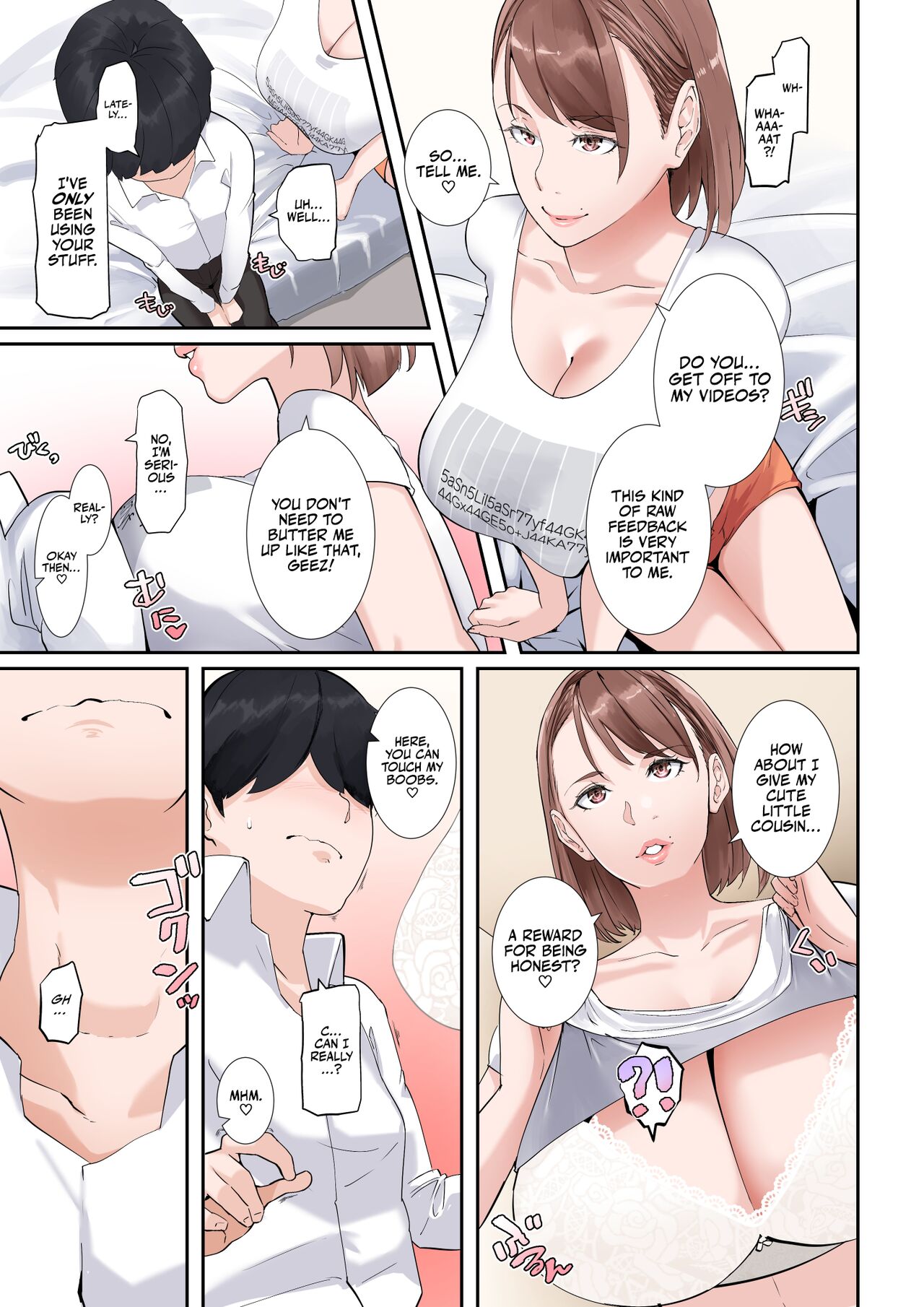 Giji ja Nai Yatsu o Shite Kureru Itoko no Bakunyuu Gradol Onee-chan | My Busty Gravure Idol Cousin Does More Than Softcore page 8 full