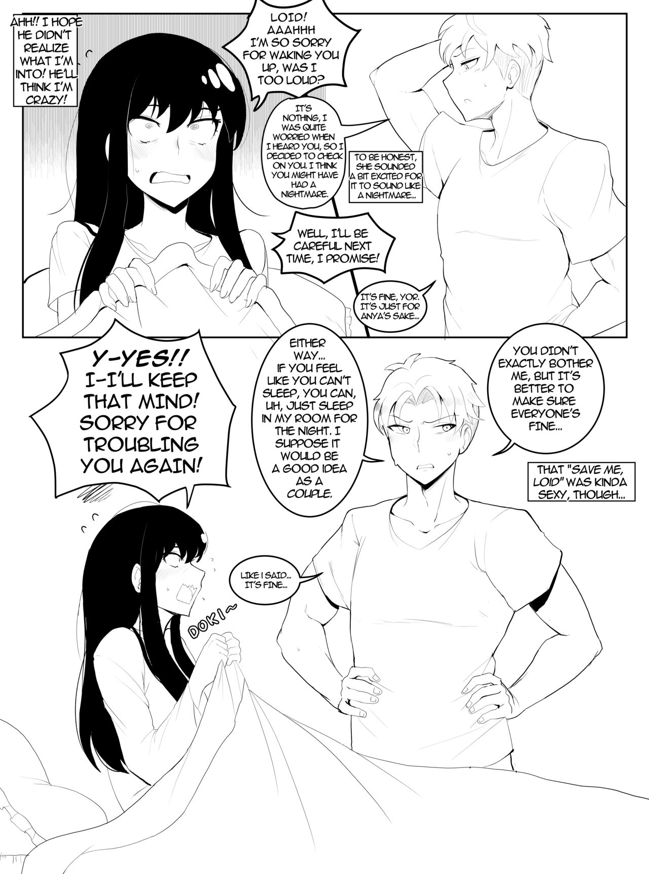 BAD END: Yor Forger  - 7 Pages page 8 full
