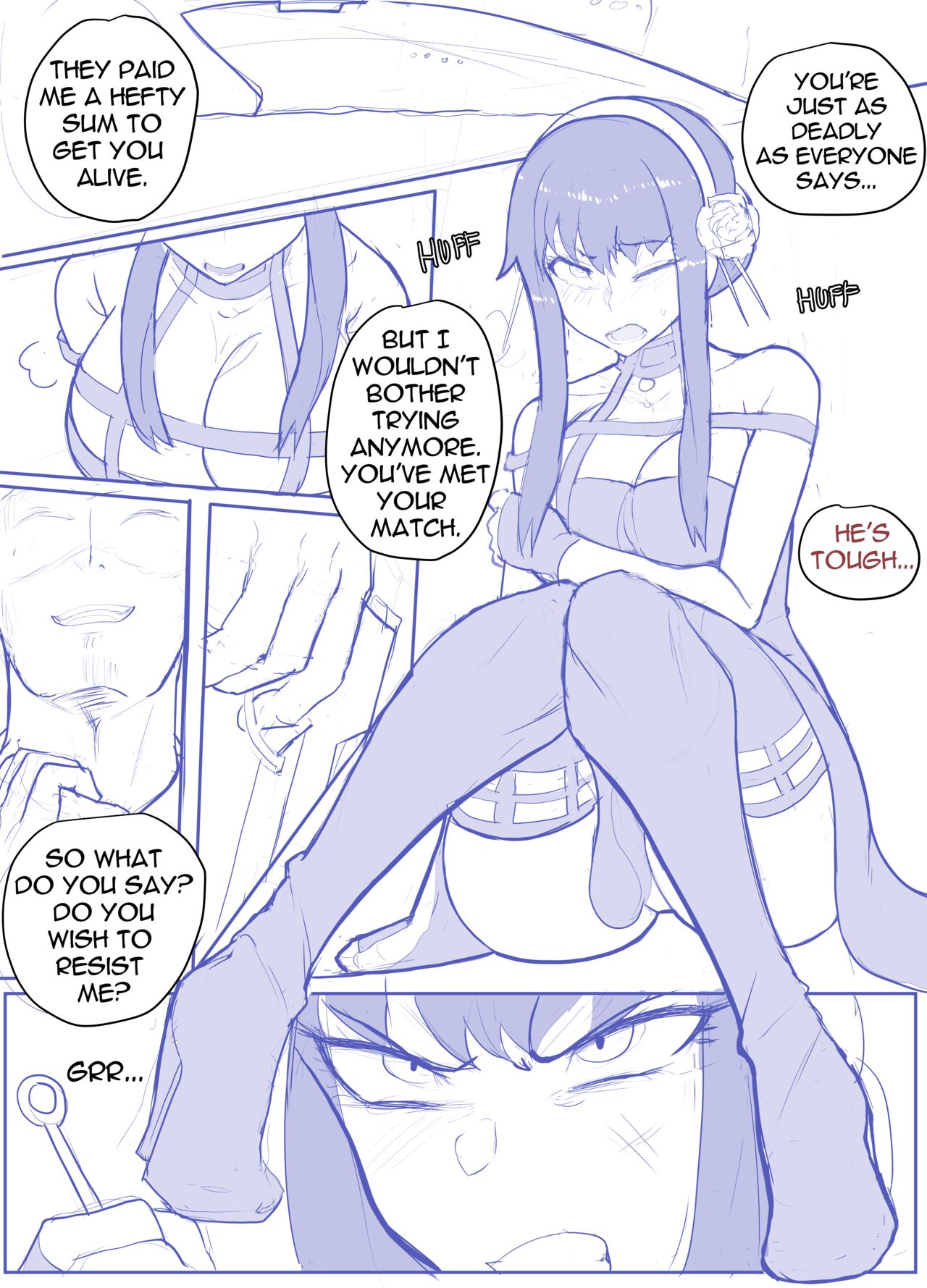 BAD END: Yor Forger  - 7 Pages page 9 full