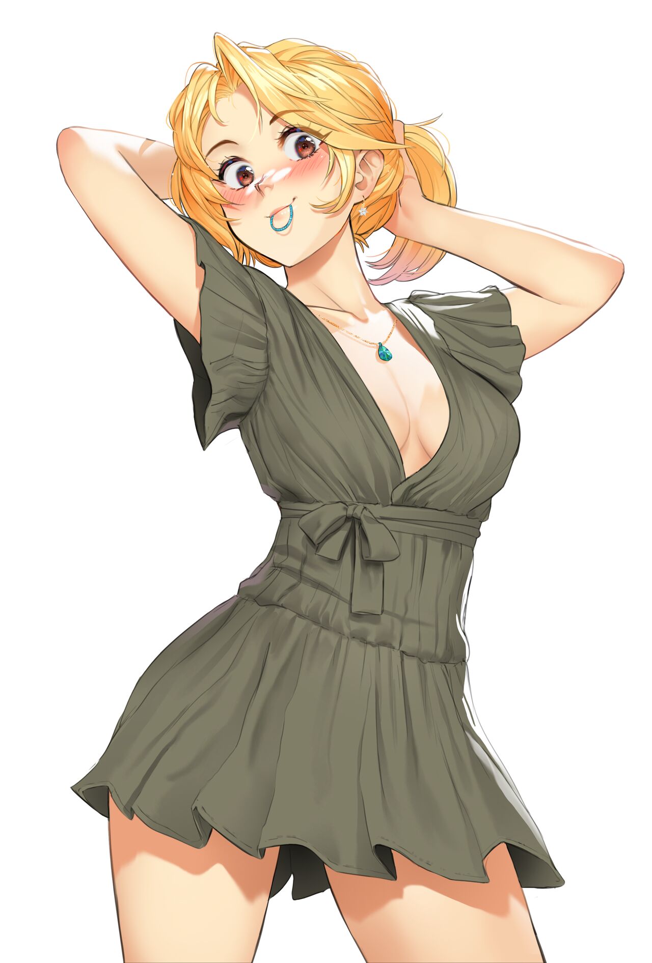 Stina in A Dress page 3 full
