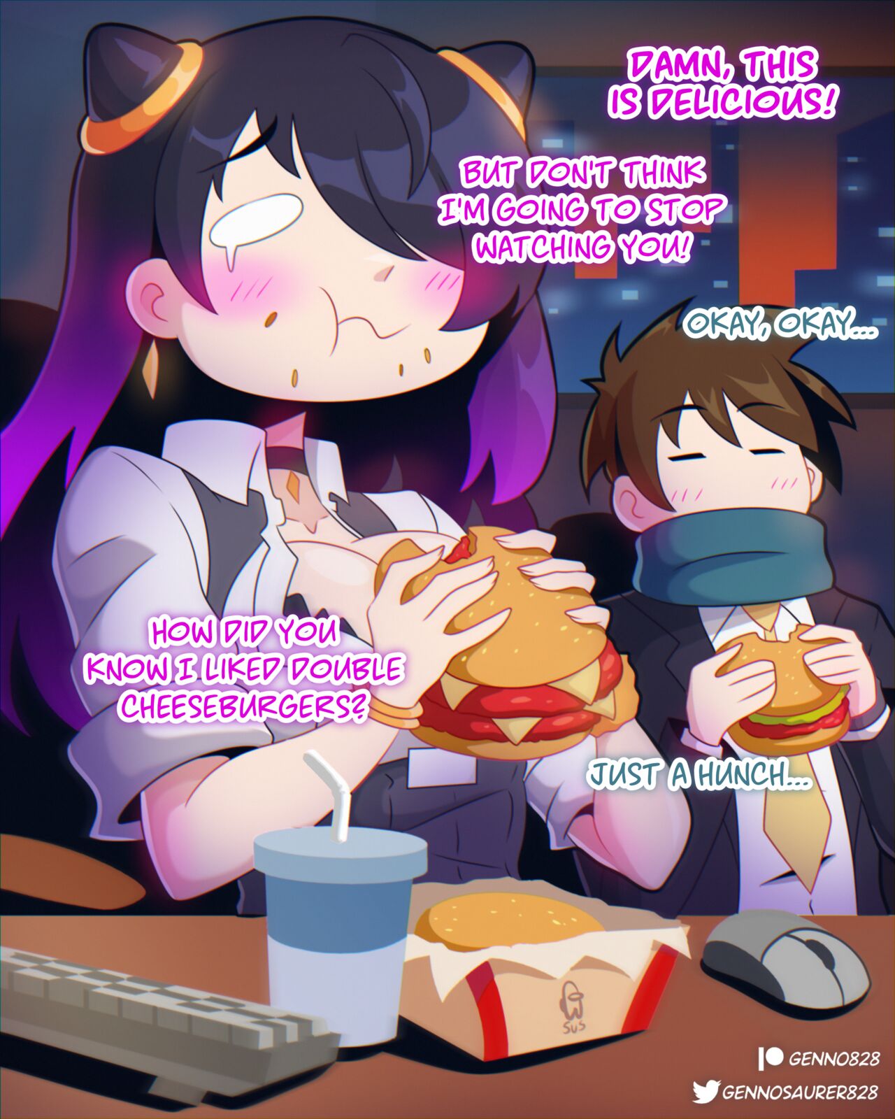 Half-succubus daily life! - Arc 04 page 5 full