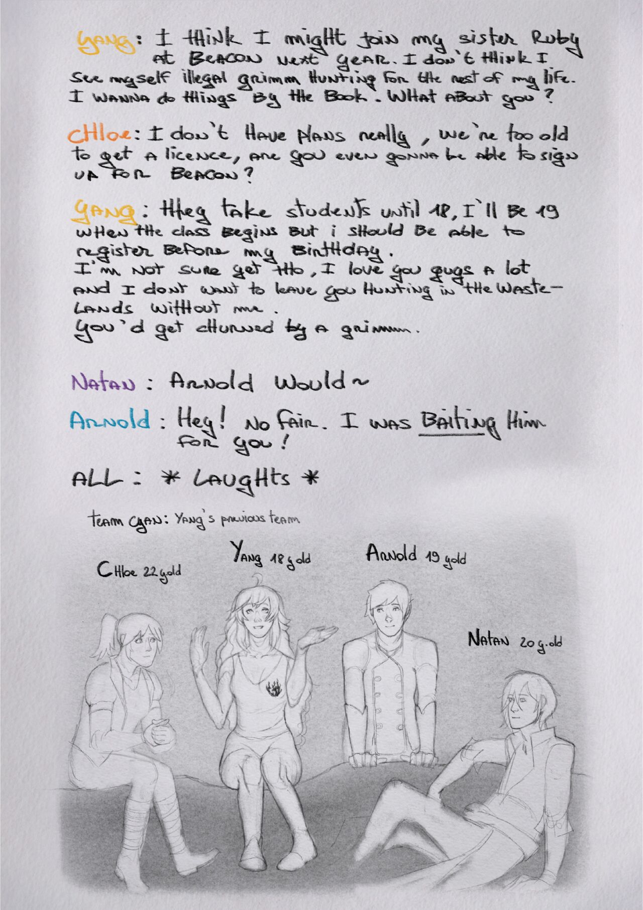 Yang's Body Origins page 1 full