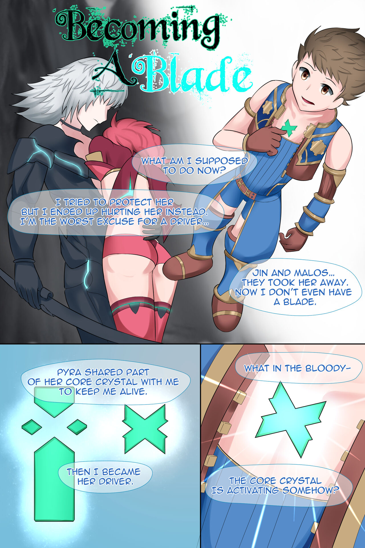 Becoming a Blade - Rex page 1 full