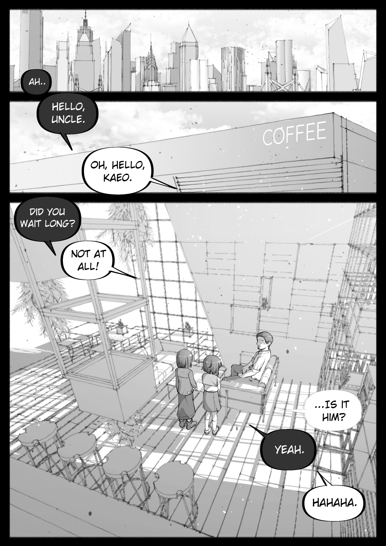 My Little Cousin Is Being Curious - Extra - 2 page 8 full