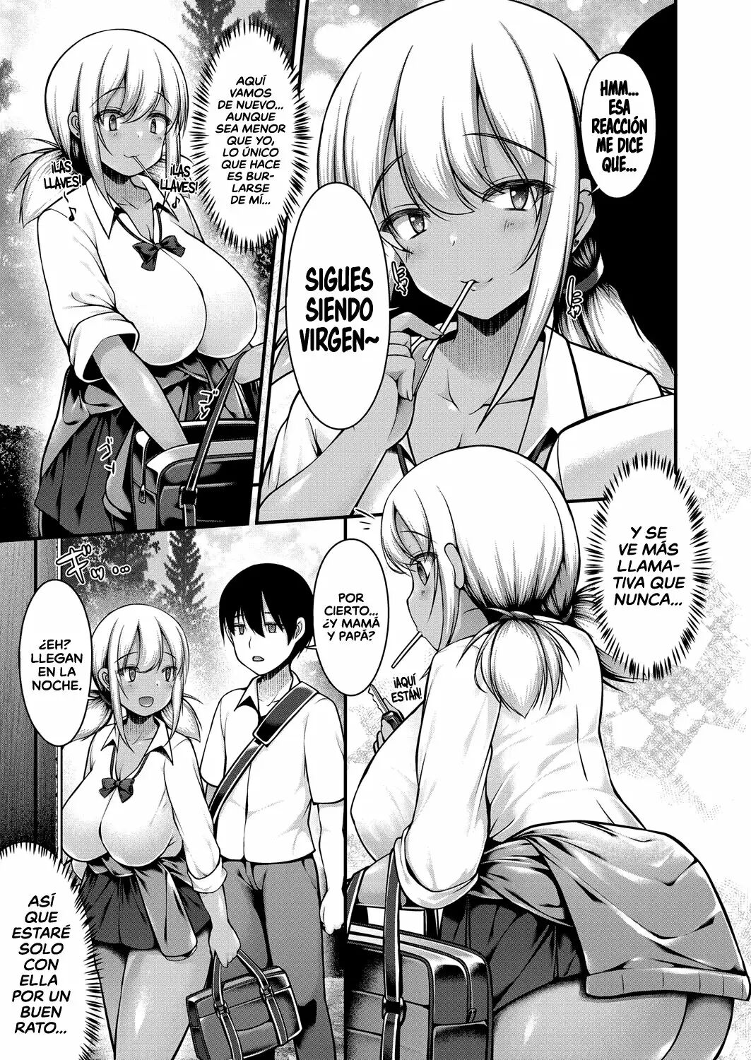 INAKA NI KISEI SHITA BOKU GA KURO GYARU JK NA IMOUTO TO PAPAKATSU CAP. 1-6 | LA HISTORIA DE COMO REGRESE A MI CASA EN EL CAMPO Y ME VOLVI EL SUGAR DADDY DE MI HERMANA MENOR CAP.1-6 page 5 full