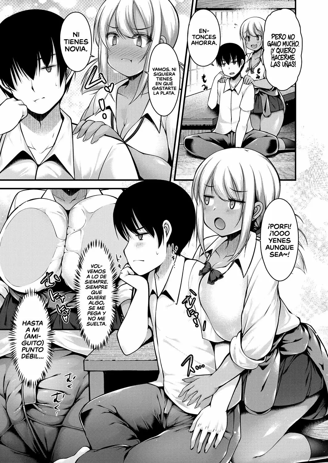 INAKA NI KISEI SHITA BOKU GA KURO GYARU JK NA IMOUTO TO PAPAKATSU CAP. 1-6 | LA HISTORIA DE COMO REGRESE A MI CASA EN EL CAMPO Y ME VOLVI EL SUGAR DADDY DE MI HERMANA MENOR CAP.1-6 page 7 full