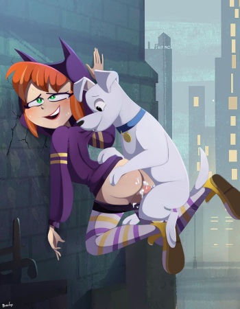 DC Superhero girl's pets cover