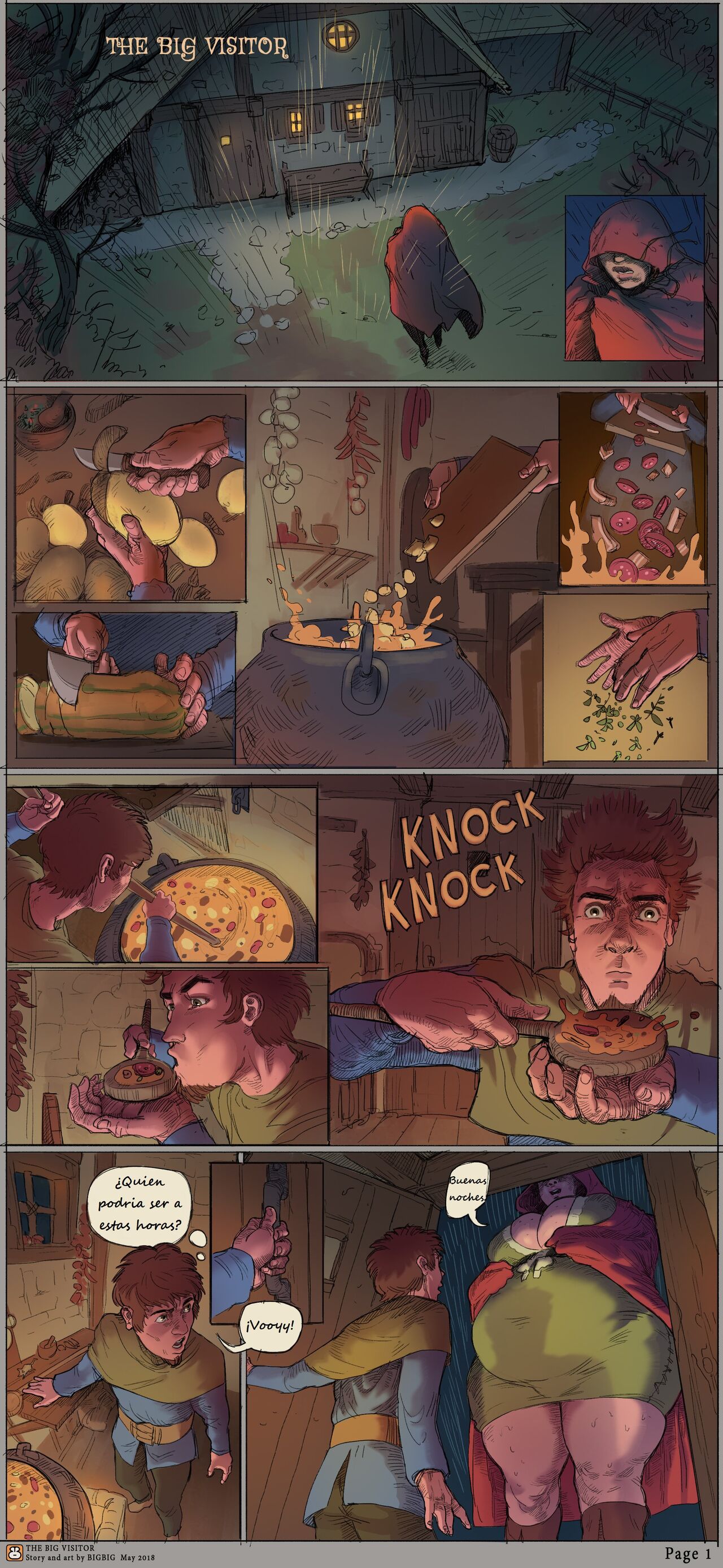 BIG VISITOR SPANISH page 1 full