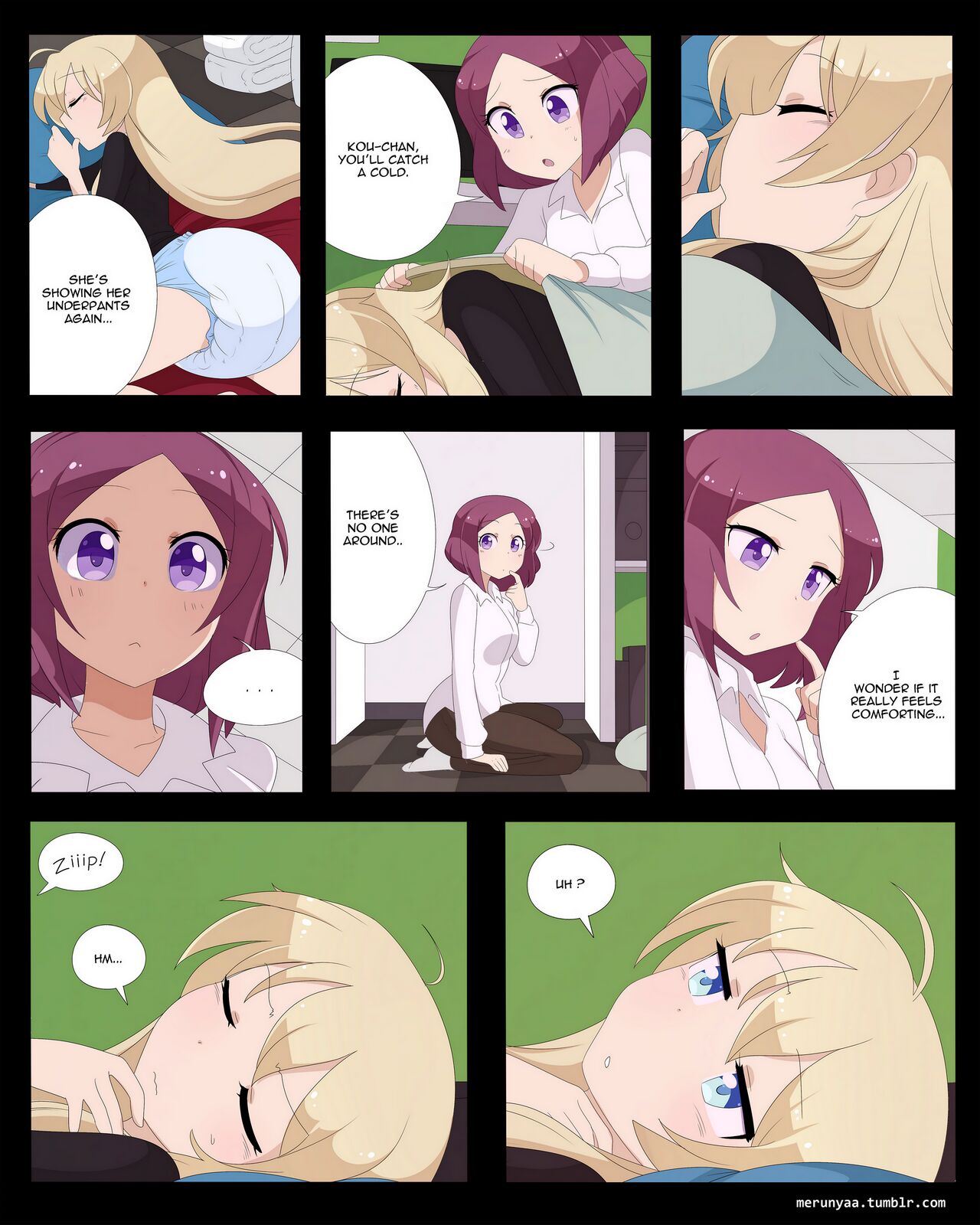 Merunyaa - COMIC page 1 full