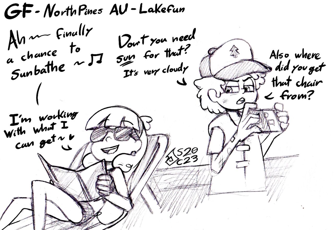 Gravity Falls: Northpines AU page 4 full