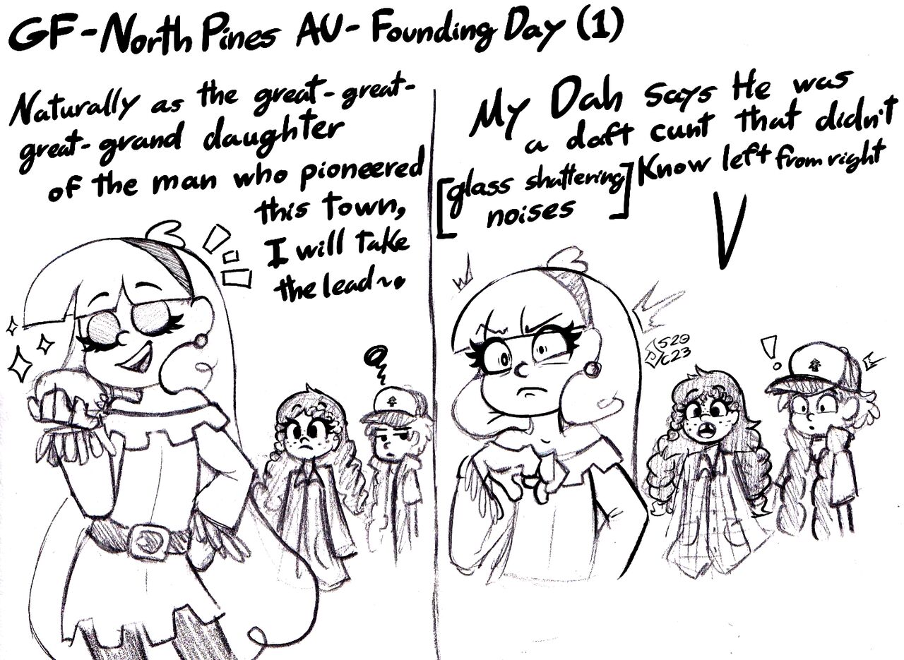Gravity Falls: Northpines AU page 6 full