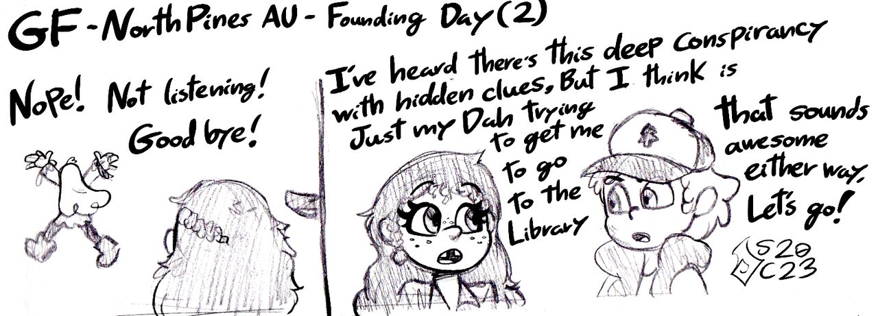 Gravity Falls: Northpines AU page 7 full