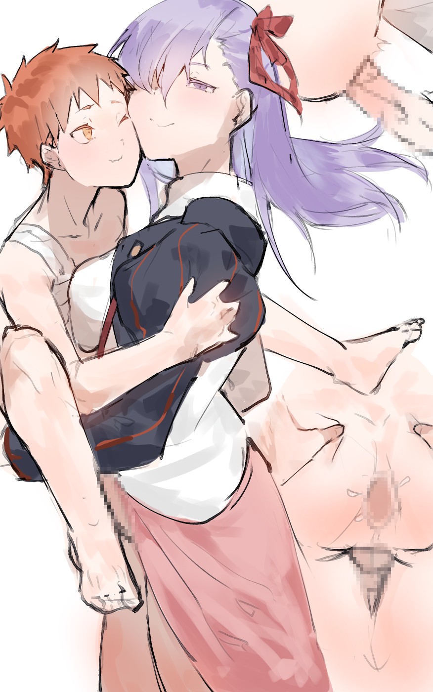 Shiki and Shirou x girls from FSN and Tsukihime page 3 full