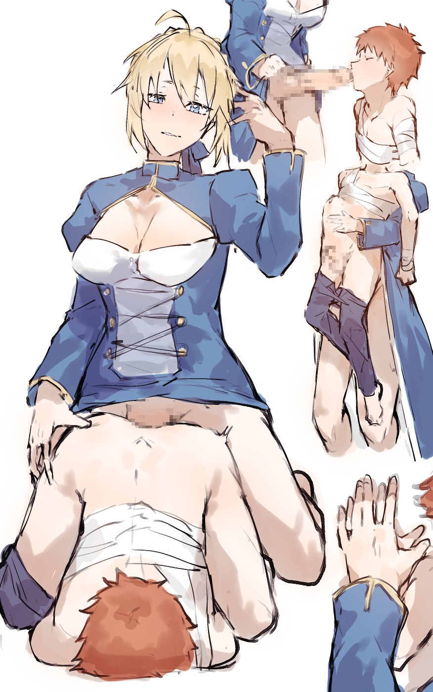 Shiki and Shirou x girls from FSN and Tsukihime page 5 full