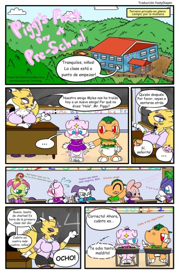 El Primer Día Preescolar de Piggy //Parte 1// cover