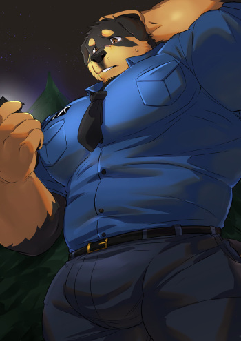 October Reward Halloween costumes 'Cop' &amp; 'Prince' from Dog X Bloods cover