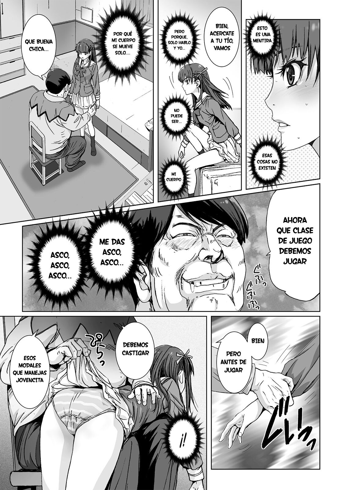 Kuso Uekara Messen no Meikko o Saiminjutsu de Hazukashii Oshioki o Suru. page 9 full