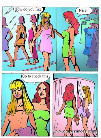 A sexual adventure while shopping cover