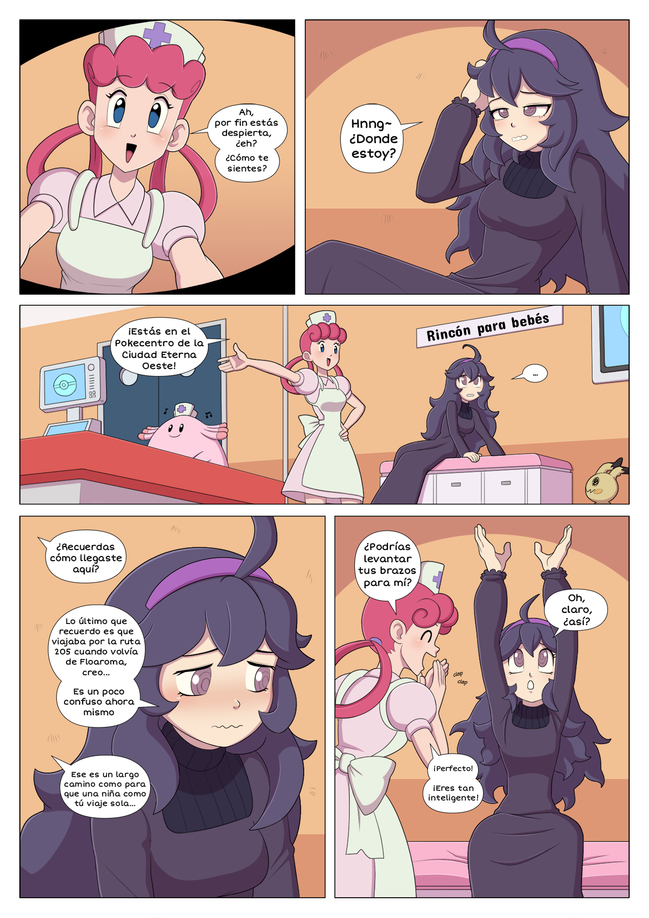 Artista - Pieceofsoap / HEXXED - COMIC ESPAÑOL page 1 full