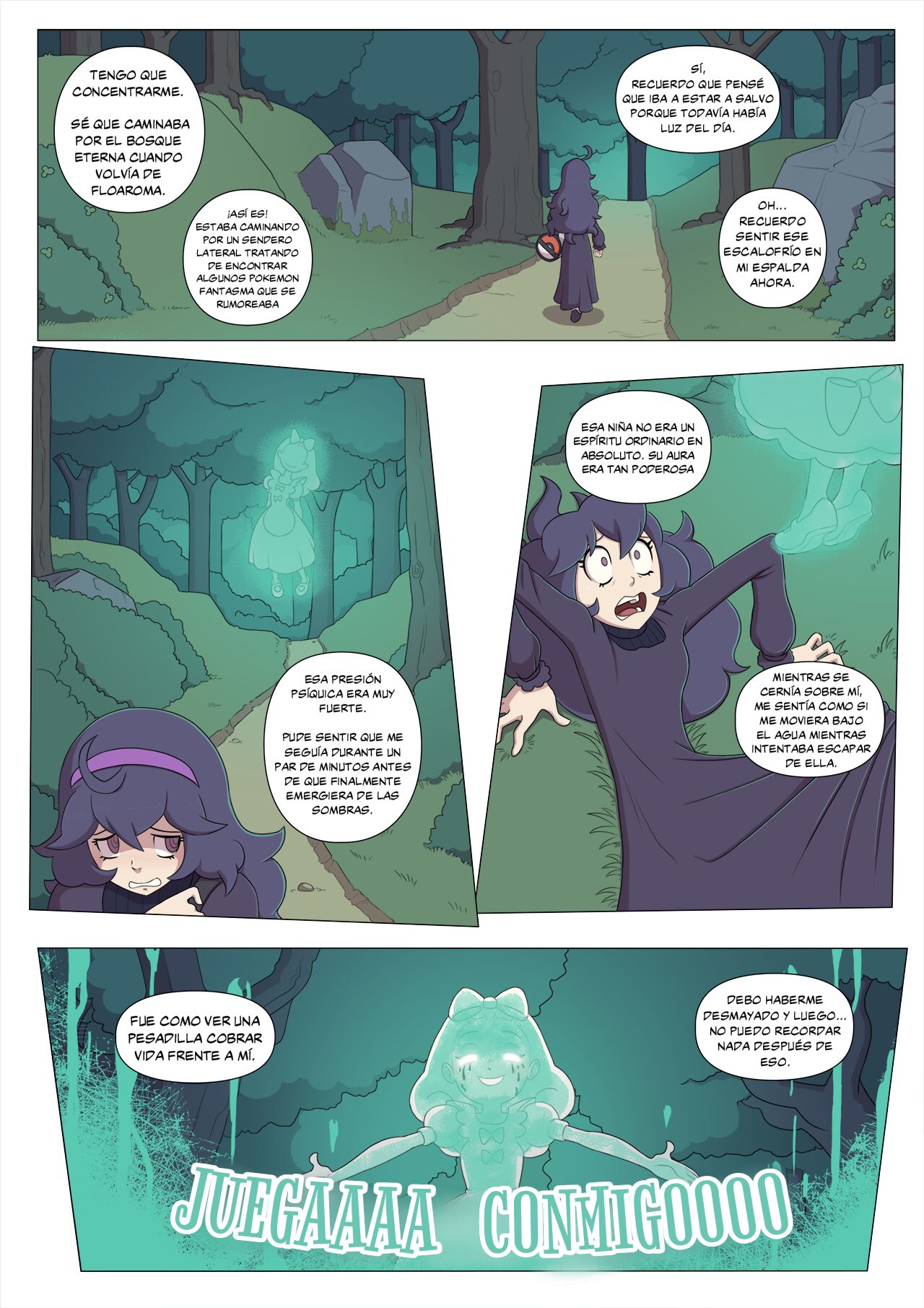 Artista - Pieceofsoap / HEXXED - COMIC ESPAÑOL page 8 full