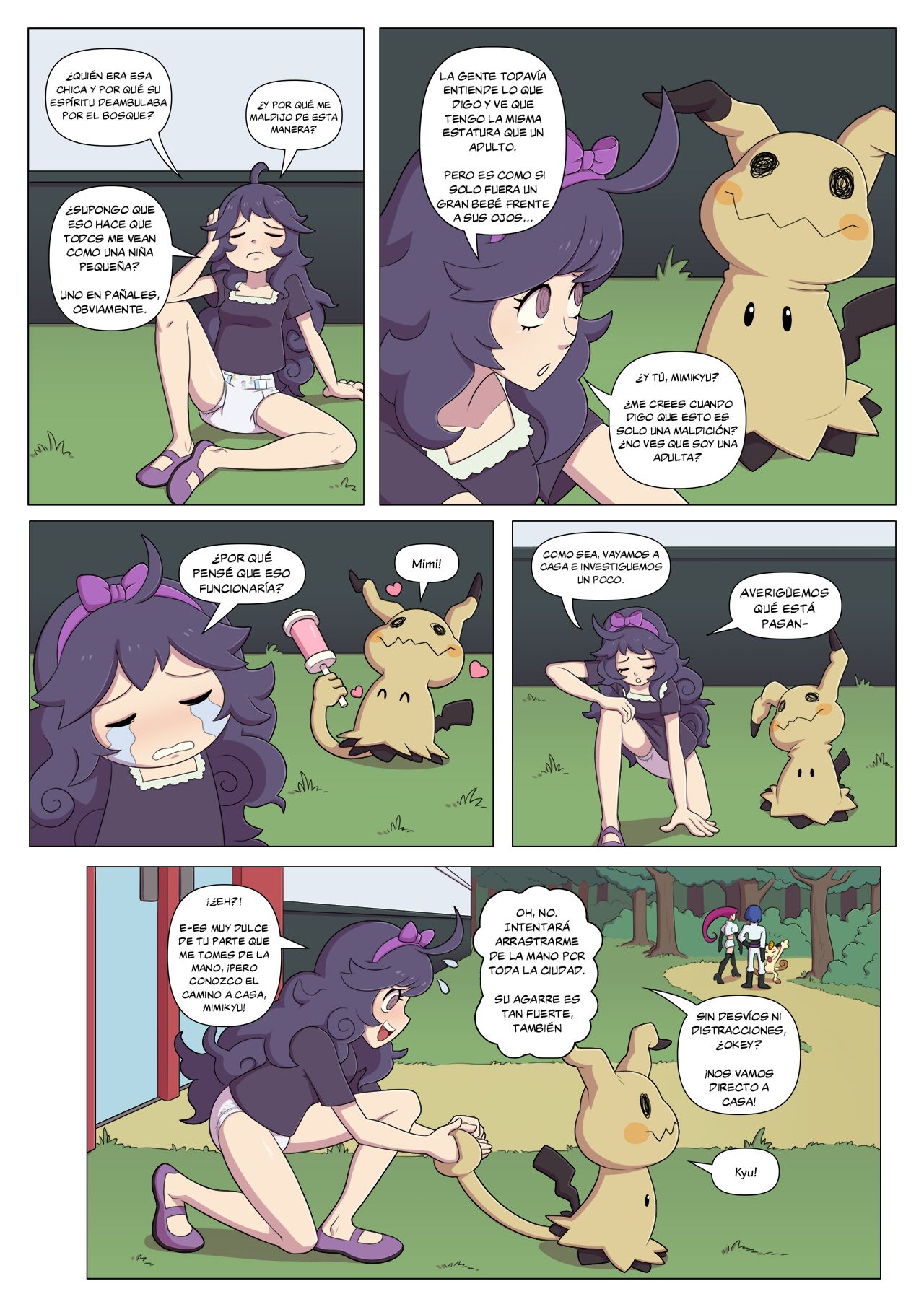 Artista - Pieceofsoap / HEXXED - COMIC ESPAÑOL page 9 full