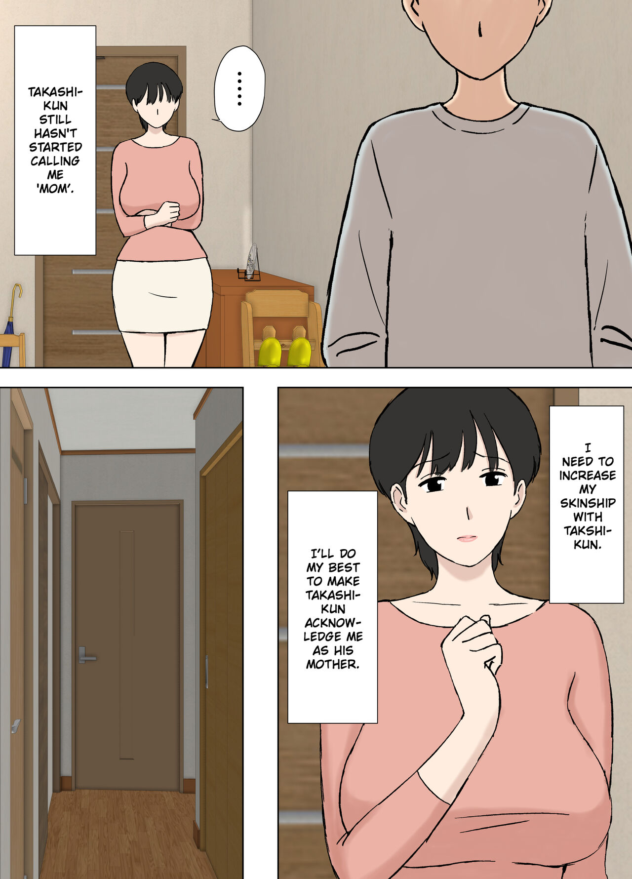 Juujun Mama no Chizuru-san to Otto no Tsurego | The Obedient Chizuru-san And Her Stepchild page 7 full