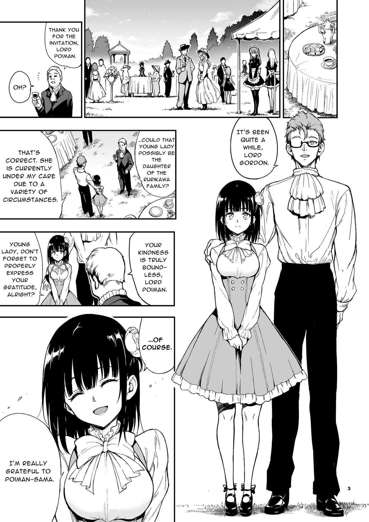 Maid Education: Fallen Aristocrat Rurikawa Tsubaki Chapter 5 page 3 full