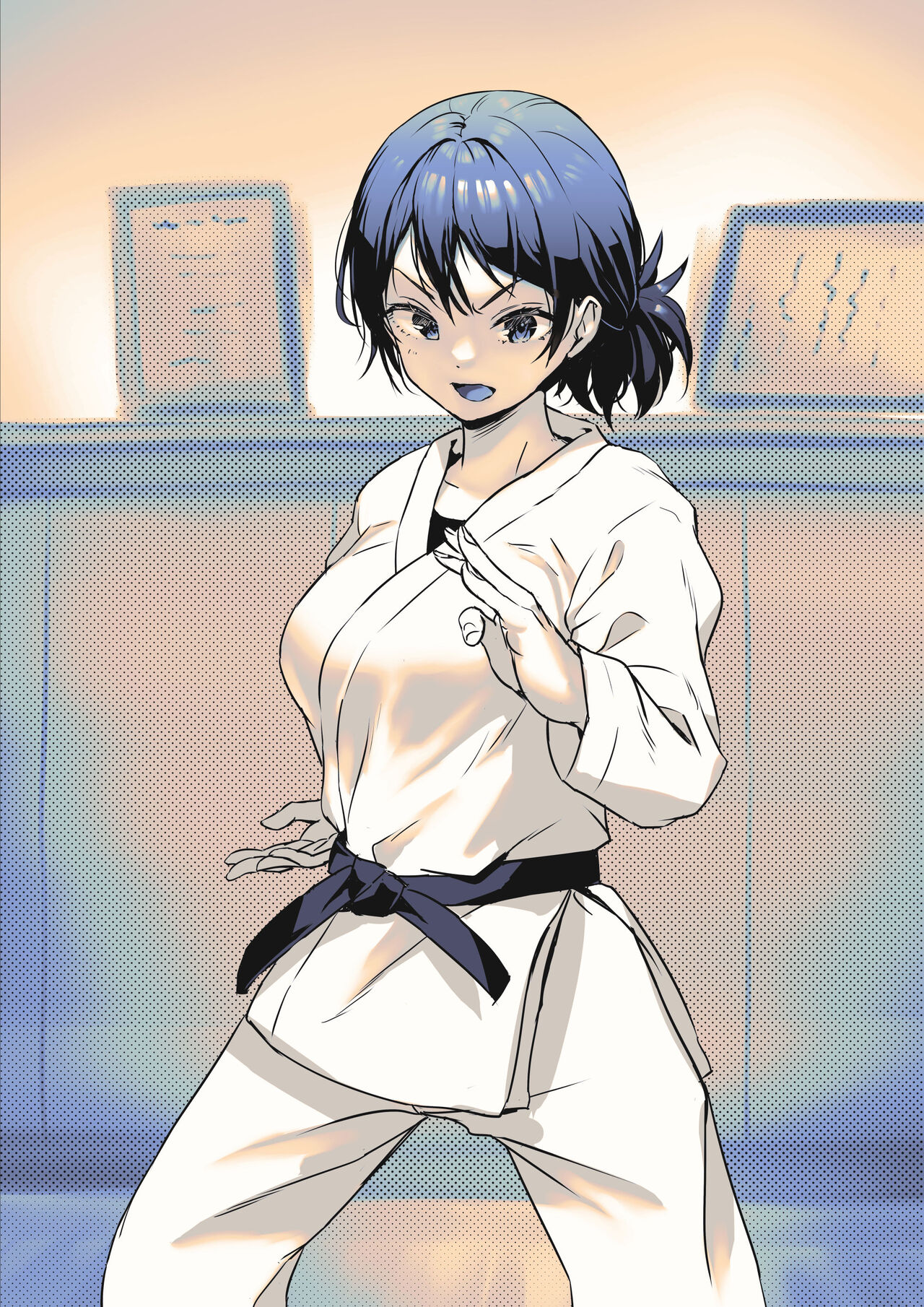 Kanzen Haiboku Futanari Karatebu-chan page 3 full