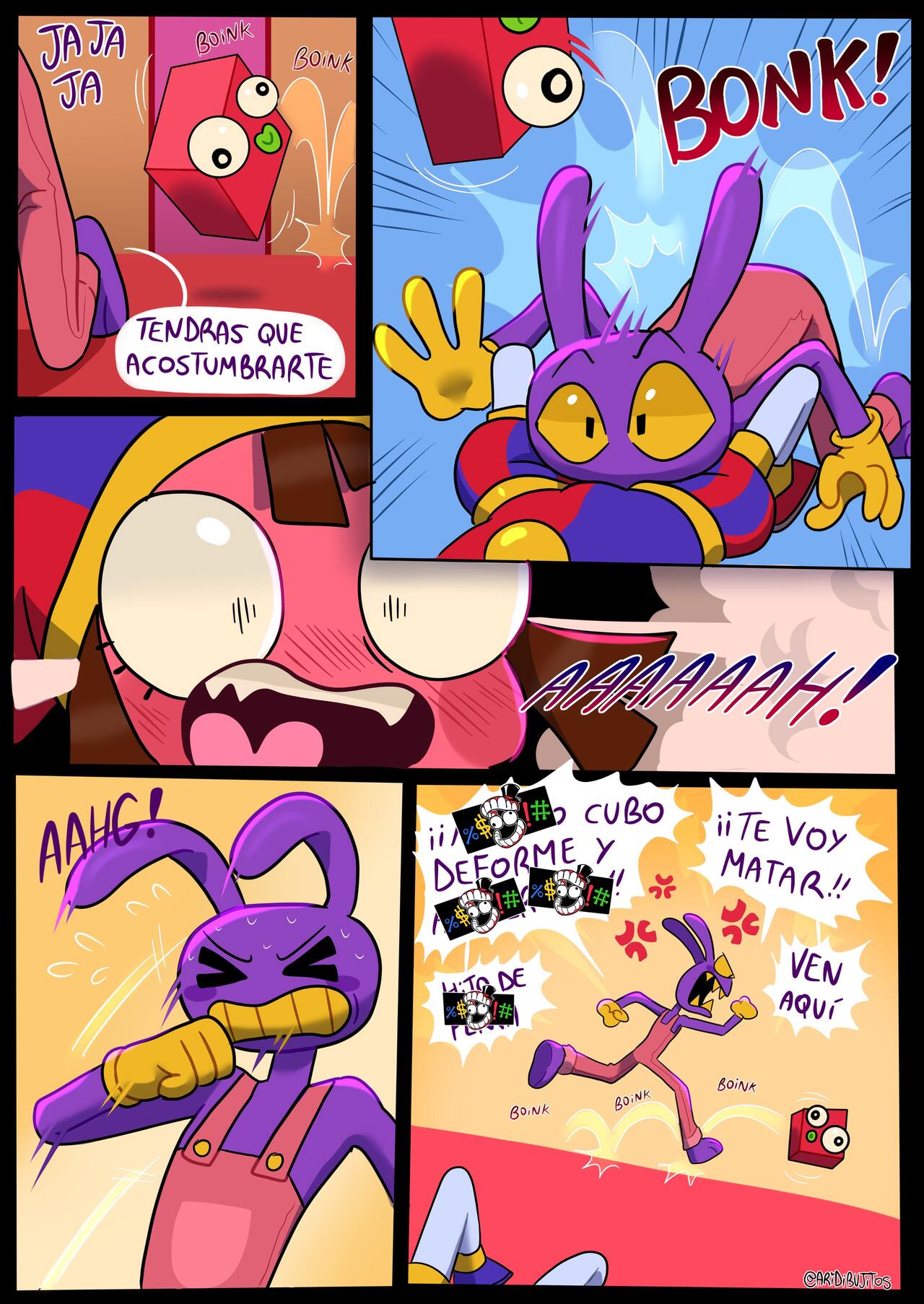 Pomni &amp; Jax  Español page 3 full