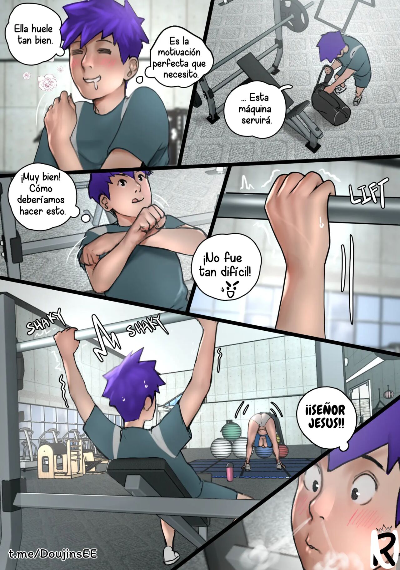 Lucy Gym Encounter page 6 full