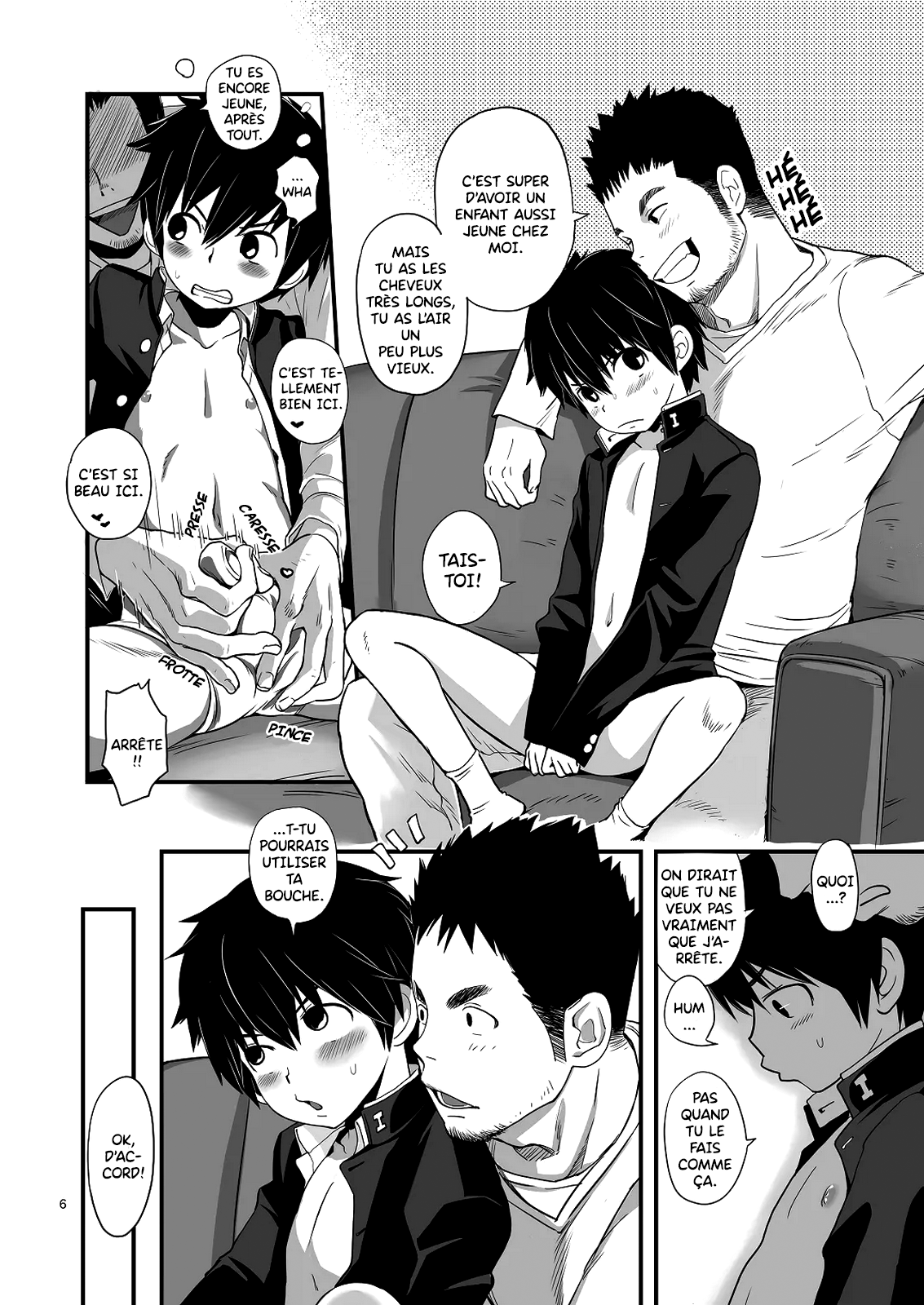 Chicchai Seigi o Tsumekonda Hon.  x Oji-san Hen page 5 full