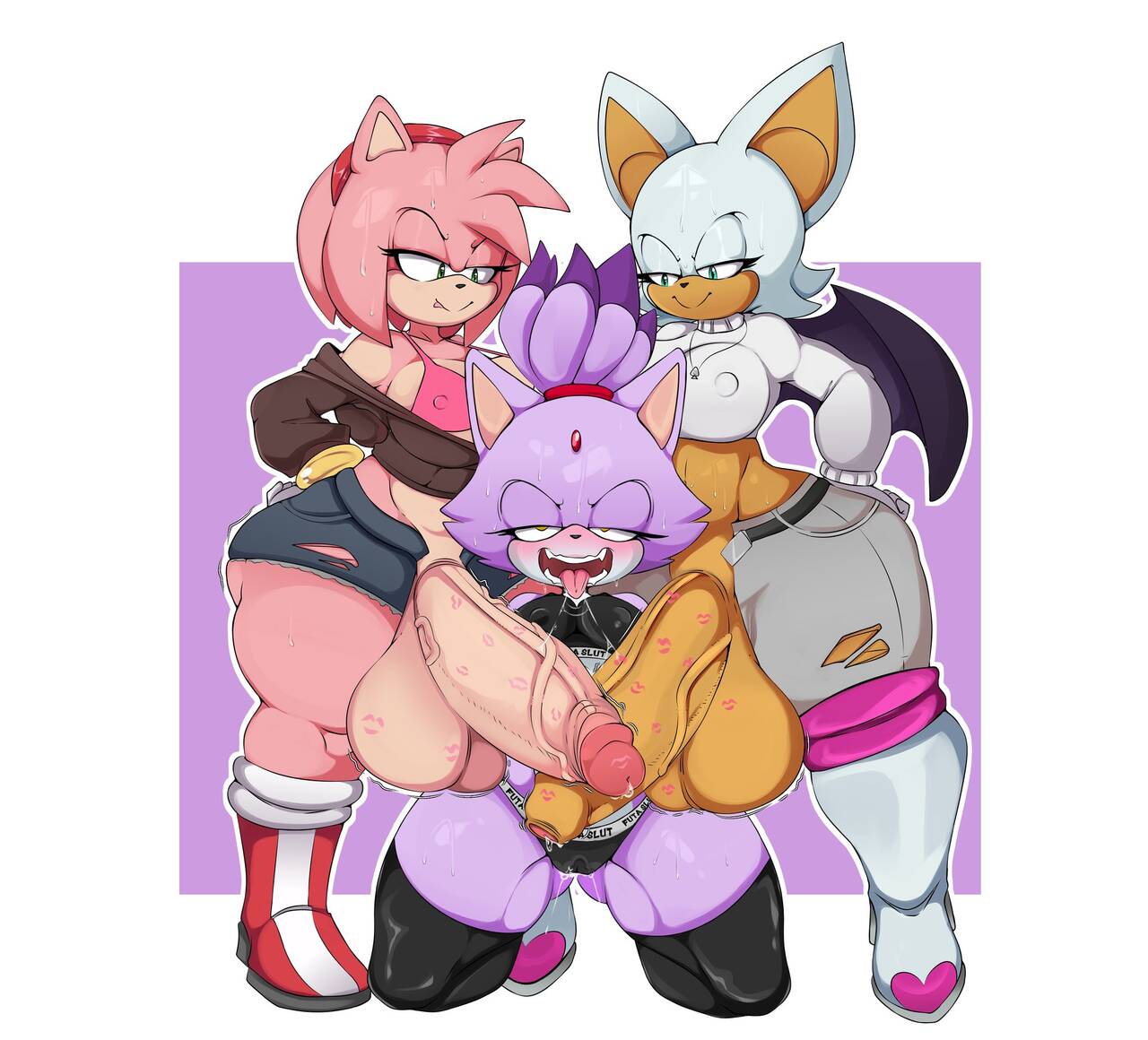Amy, Rouge &amp; Blaze page 10 full