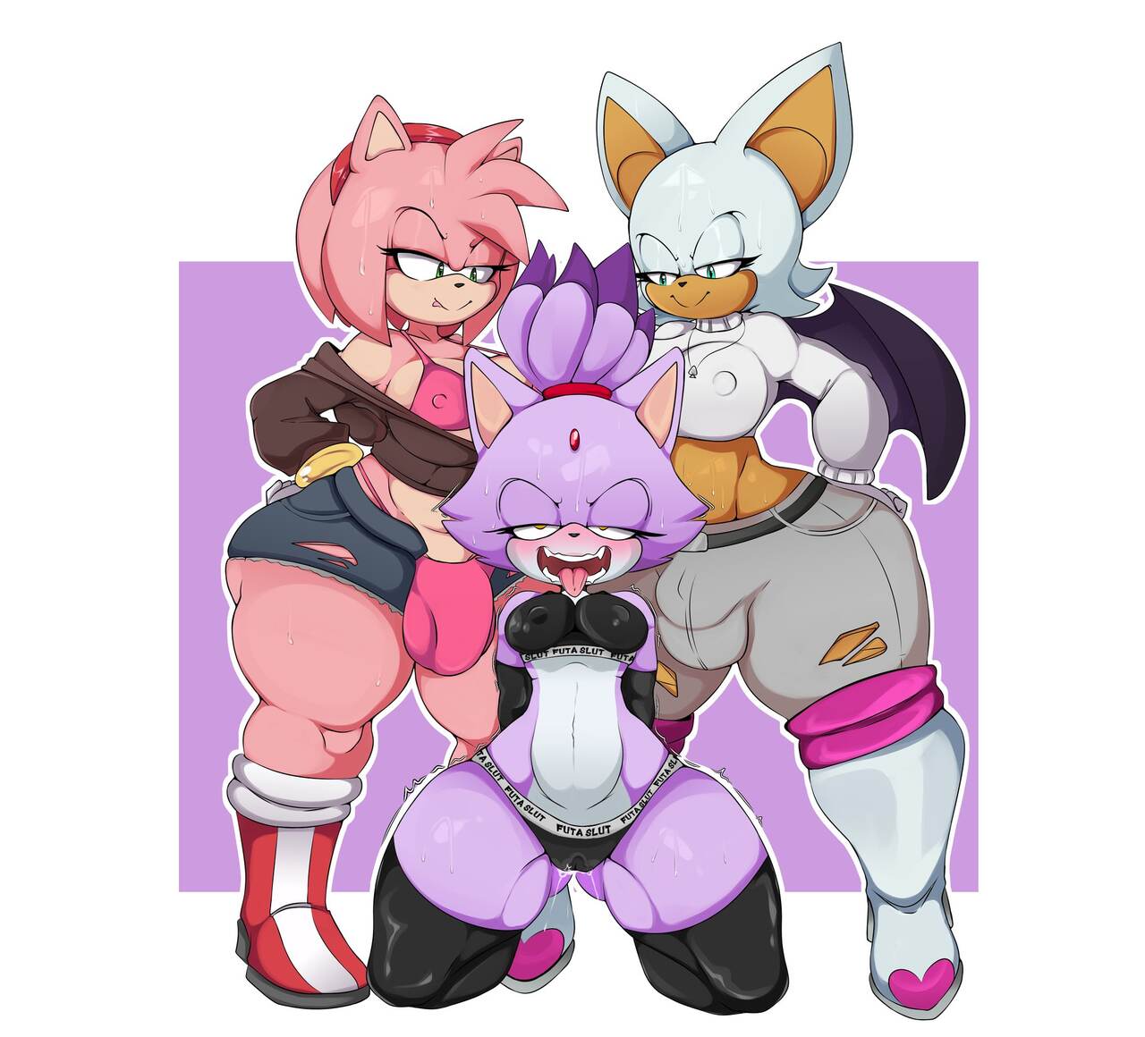 Amy, Rouge &amp; Blaze page 9 full