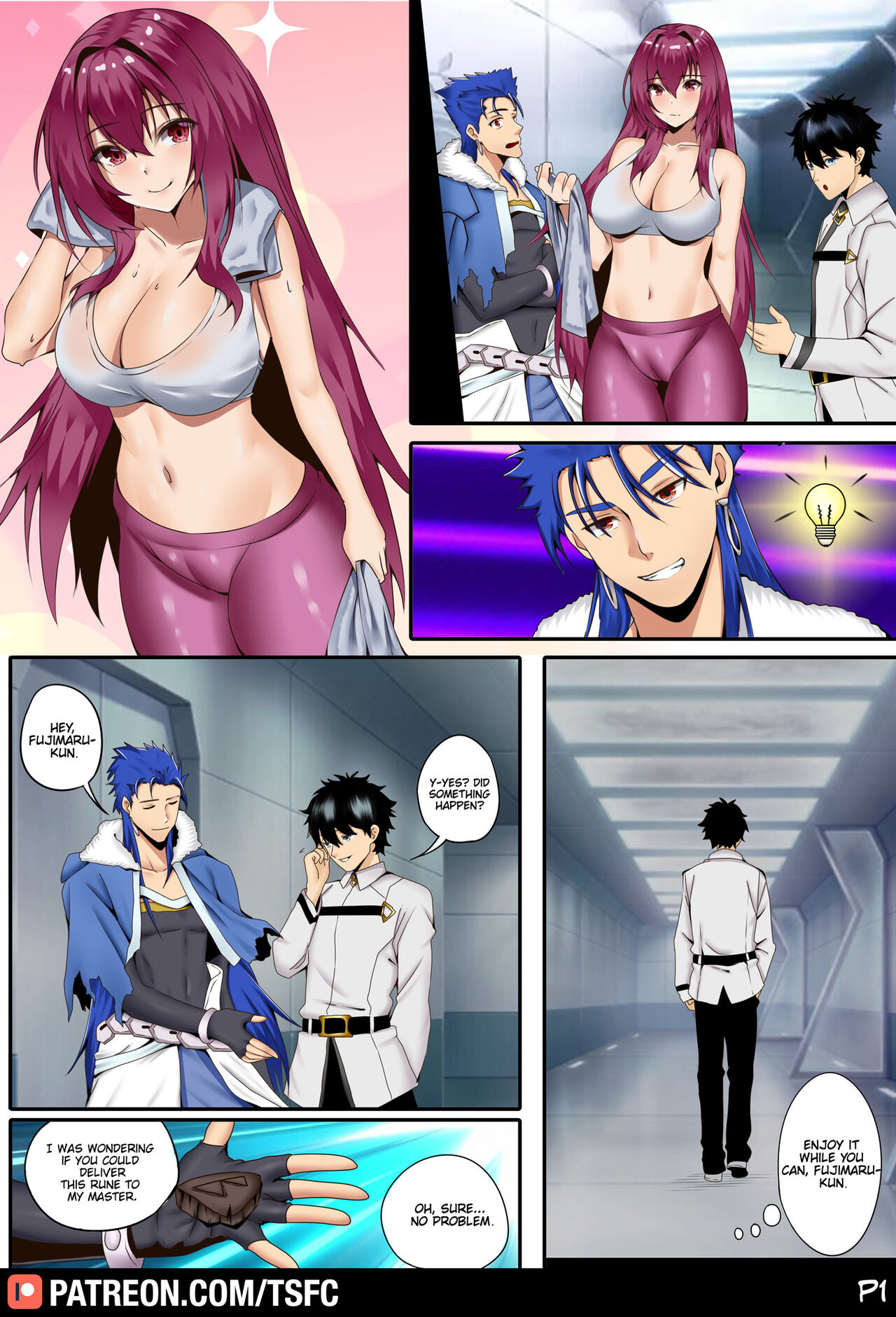 FGO: Scathach Possession page 1 full