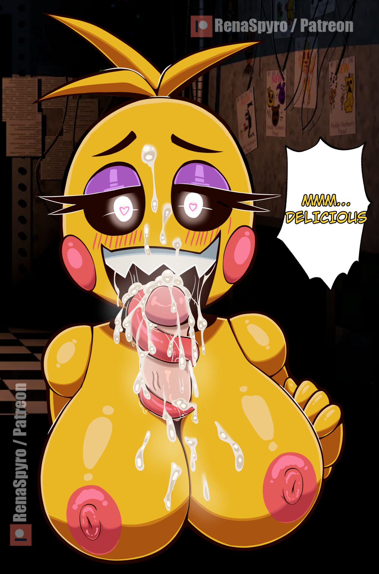 Toy Chica page 6 full