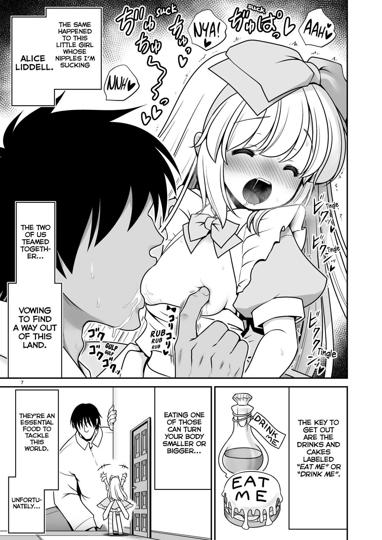 Ecchi na Gedoku ni Hamacchatte Jibun kara Doku o Ukeru Komatta Alice page 7 full