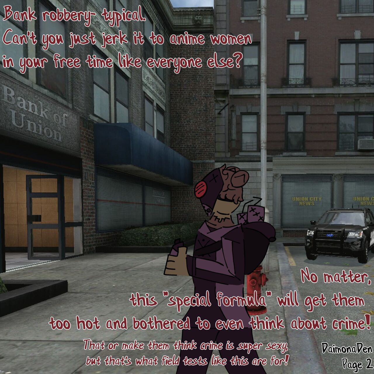 Lewd Mouse Issue #1 page 2 full