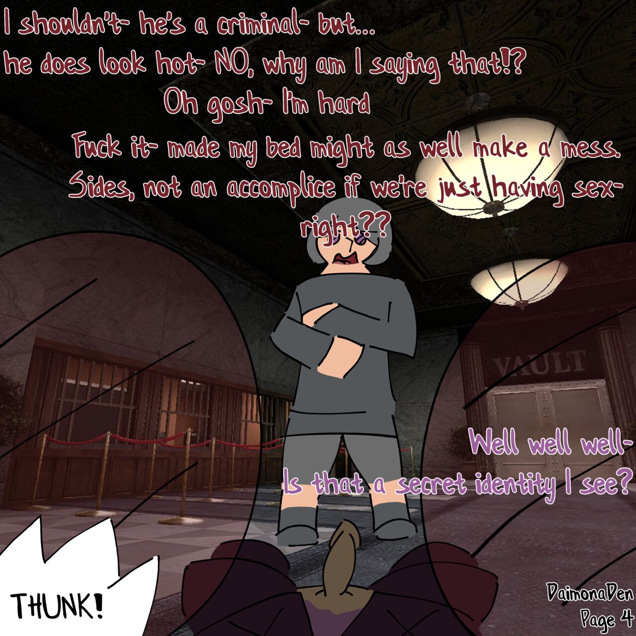 Lewd Mouse Issue #1 page 4 full