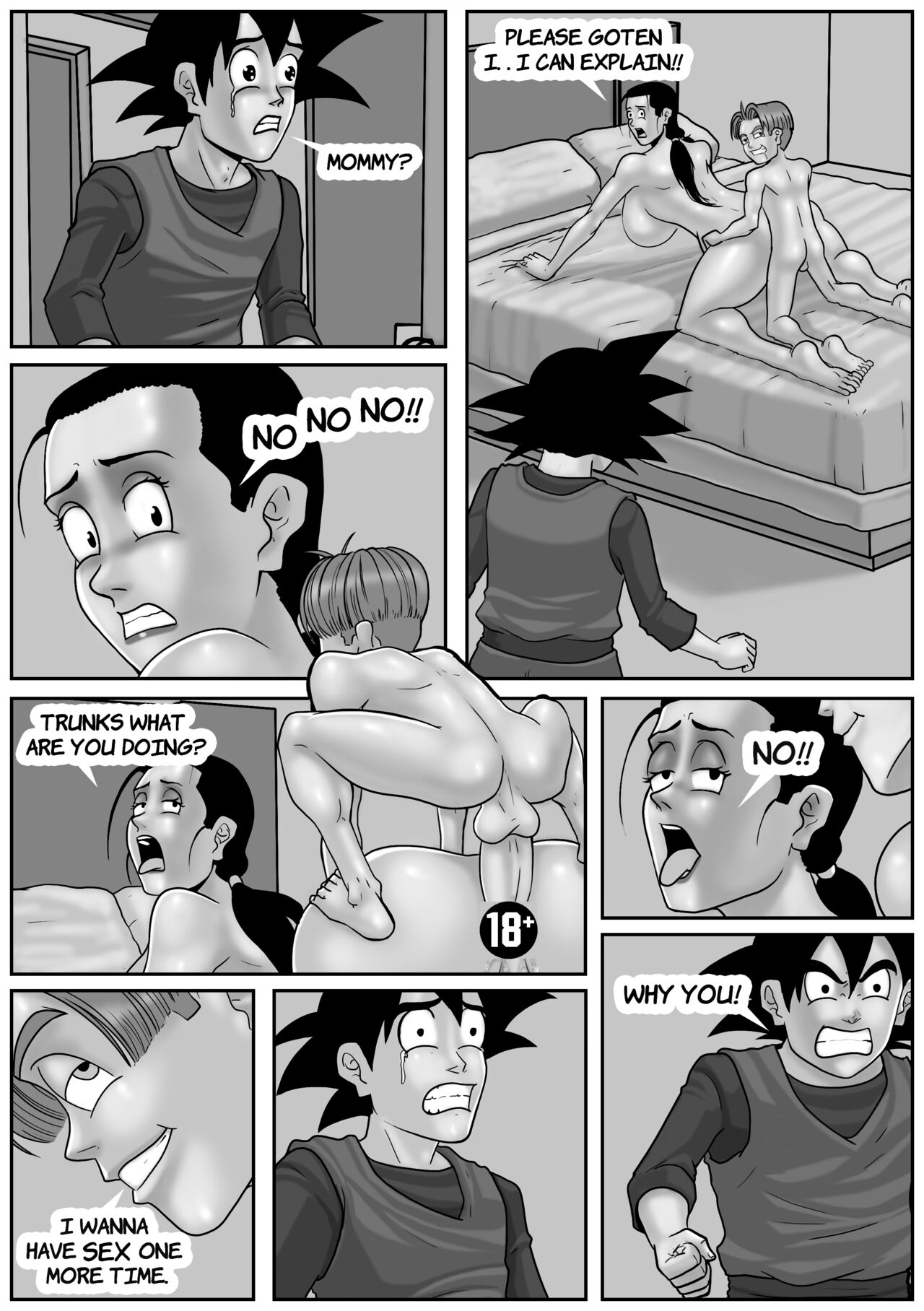 Trunks X ChiChi Continuatiion .... page 2 full
